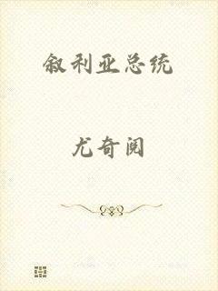 叙利亚总统