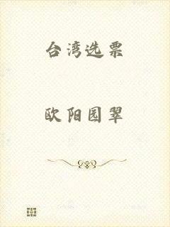 台湾选票