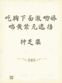 吃胸下面激吻娇喘黄禁无遮挡