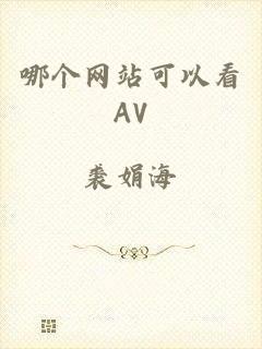 哪个网站可以看AV
