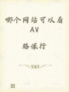 哪个网站可以看AV