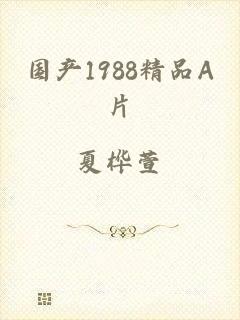 国产1988精品A片