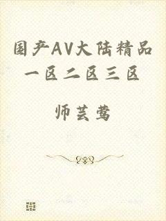 国产AV大陆精品一区二区三区