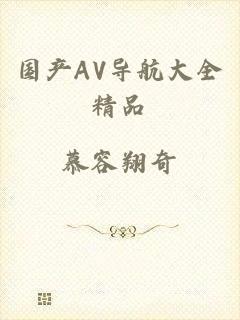 国产AV导航大全精品