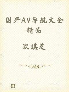 国产AV导航大全精品
