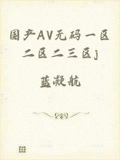 国产AV无码一区二区二三区j