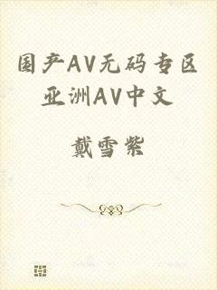 国产AV无码专区亚洲AV中文