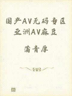 国产AV无码专区亚洲AV麻豆