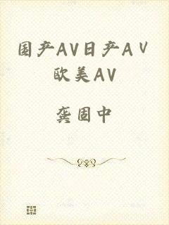 国产AV日产AⅤ欧美AV