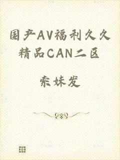 国产AV福利久久精品CAN二区