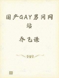 国产GAY男同网站