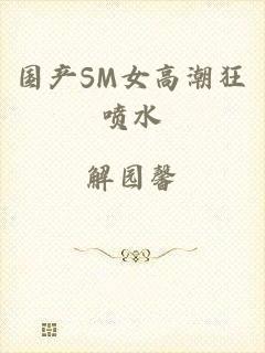国产SM女高潮狂喷水