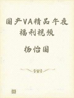 国产VA精品午夜福利视频