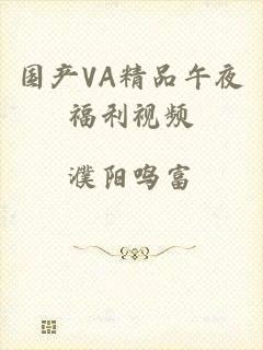 国产VA精品午夜福利视频