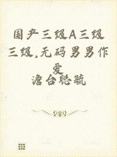 国产三级A三级三级,无码男男作爱