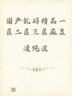 国产乱码精品一区二区三区麻豆