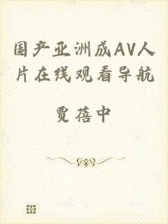 国产亚洲成AV人片在线观看导航
