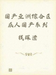 国产亚洲综合区成人国产系列