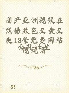 国产亚洲视频在线播放色又黄又爽18禁免费网站现观看