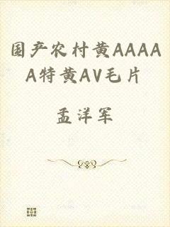 国产农村黄AAAAA特黄AV毛片
