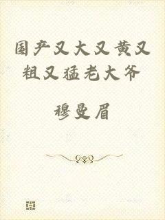 国产又大又黄又粗又猛老大爷