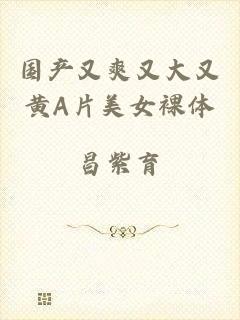 国产又爽又大又黄A片美女裸体
