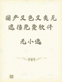 国产又色又爽无遮挡免费软件