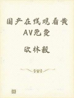 国产在线观看黄AV免费