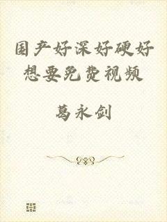 国产好深好硬好想要免费视频