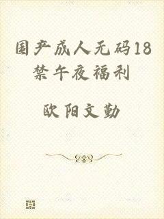 国产成人无码18禁午夜福利