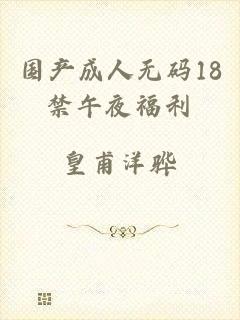 国产成人无码18禁午夜福利