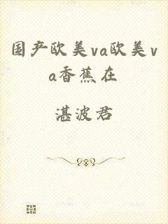国产欧美va欧美va香蕉在