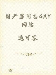 国产男同志GAY网站