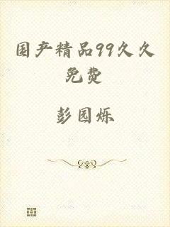 国产精品99久久免费