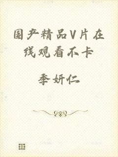 国产精品V片在线观看不卡