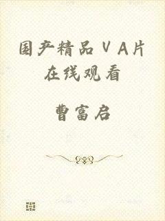 国产精品ⅤA片在线观看