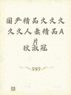 国产精品久久久久久人妻精品A片