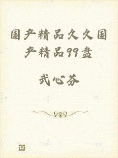 国产精品久久国产精品99盘