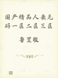 国产精品人妻无码一区二区三区