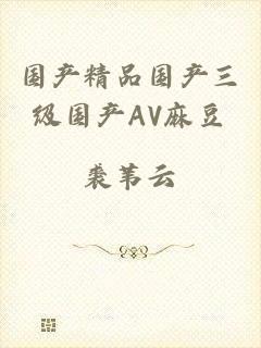 国产精品国产三级国产AV麻豆