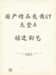 国产精品爽黄69天堂A