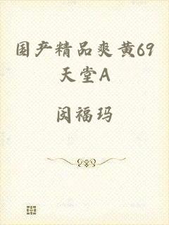 国产精品爽黄69天堂A