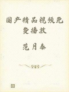 国产精品视频免费播放