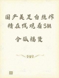 国产美足白丝榨精在线观看SM