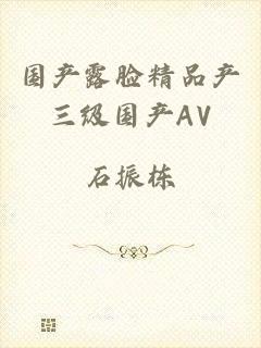 国产露脸精品产三级国产AV