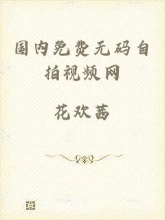 国内免费无码自拍视频网