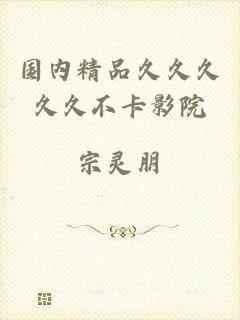 国内精品久久久久久不卡影院