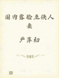 国内露脸互换人妻