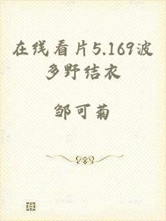 在线看片5.169波多野结衣