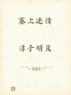 塞上迷情